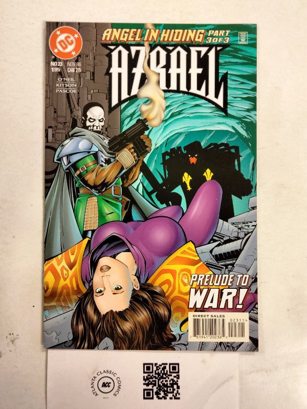 Azrael #23 (DC Comics), raw comic book in NM condition — front cover