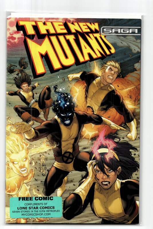 The New Mutants Saga (2009) New Mutants (2009), raw, ungraded comic book — front cover