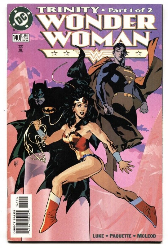 Wonder Woman #140 (DC Comics), raw, ungraded comic book — front cover