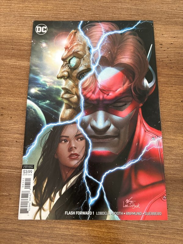 Flash Forward #1 (DC Comics), raw comic book in NM condition — front cover
