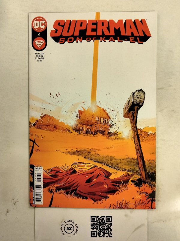 Superman Son of Kal-El #4 (DC Comics), raw comic book in NM condition — front cover