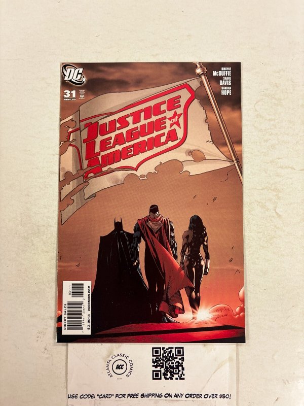 Justice Leage of America #31 (DC Comics), raw comic book in NM condition — front cover