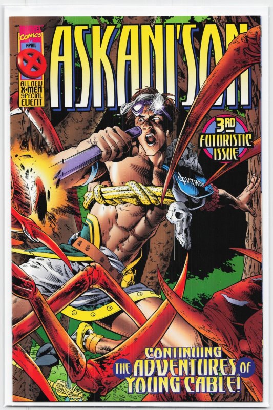 Askani'Son #3 (1996), raw, ungraded comic book — front cover