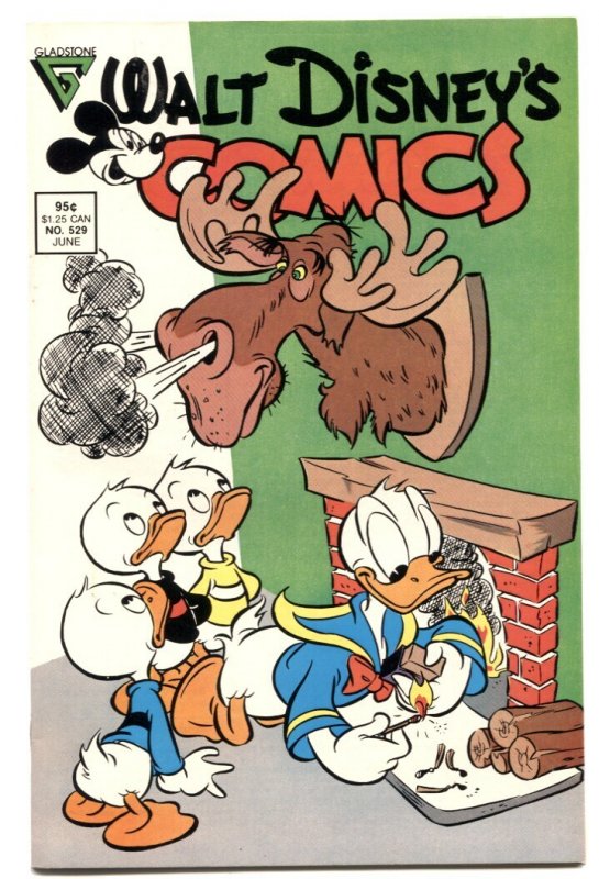 Walt Disney's Comics and Stories #529 (1989), raw comic book in FN condition — front cover