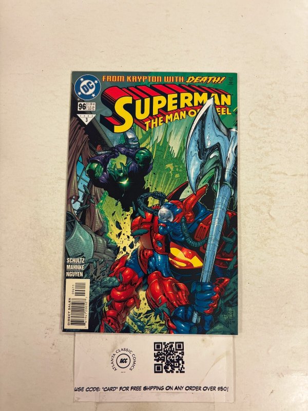Superman the Man of Steel #96 (DC Comics, 1999), raw comic book in NM condition — front cover