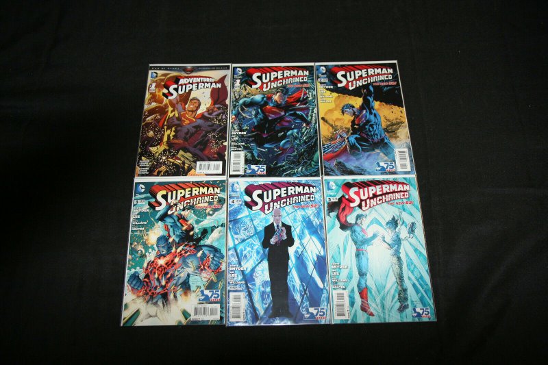 Superman - the New 52's Lot of 11 Comics VF - NM, raw comic book in VF condition — front cover