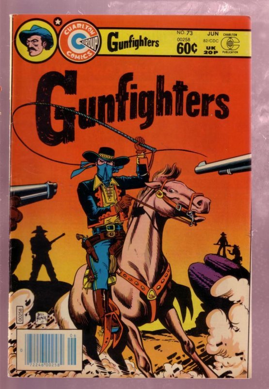 Gunfighters #73 (1982), raw comic book in VF condition — front cover