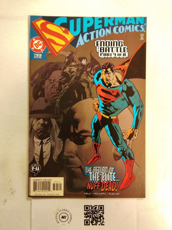 Superman Action Comics #795 (DC Comics), raw comic book in NM condition — front cover
