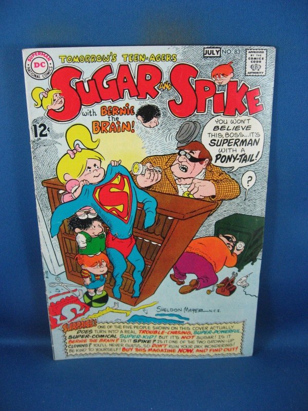Sugar and Spike #83 (DC Comics, 1969), raw comic book in VG condition — front cover