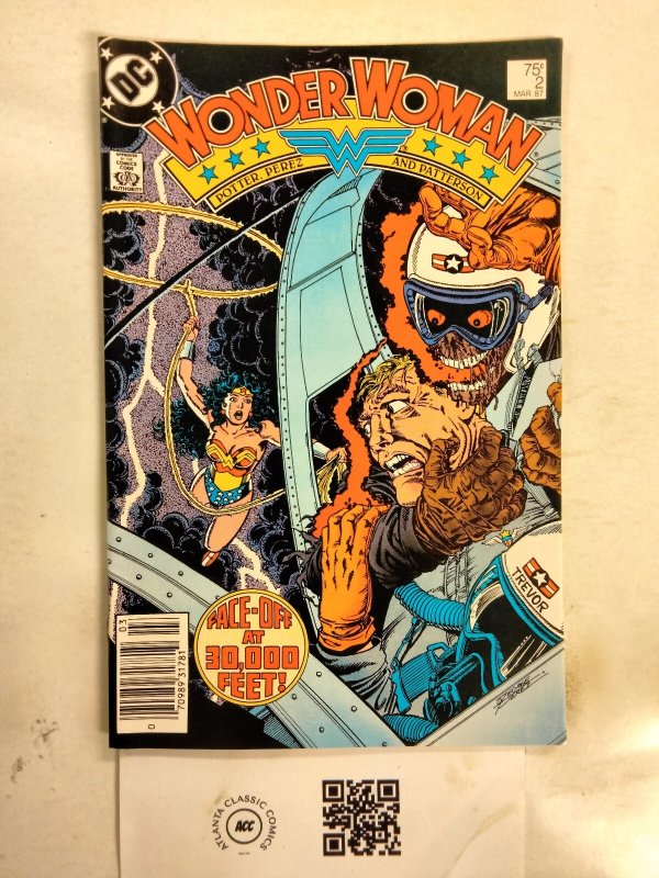Wonder Woman #2 (DC Comics), raw comic book in NM condition — front cover