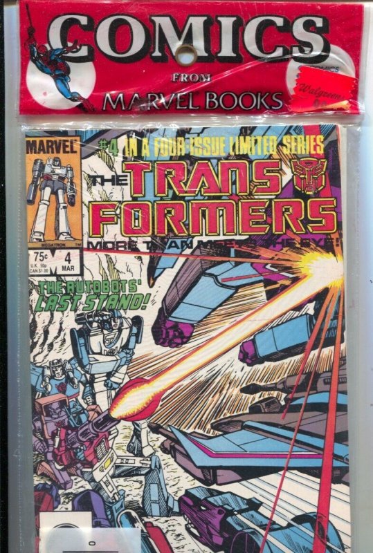 Transformers Marvel Comics #3, raw comic book in NM condition — front cover