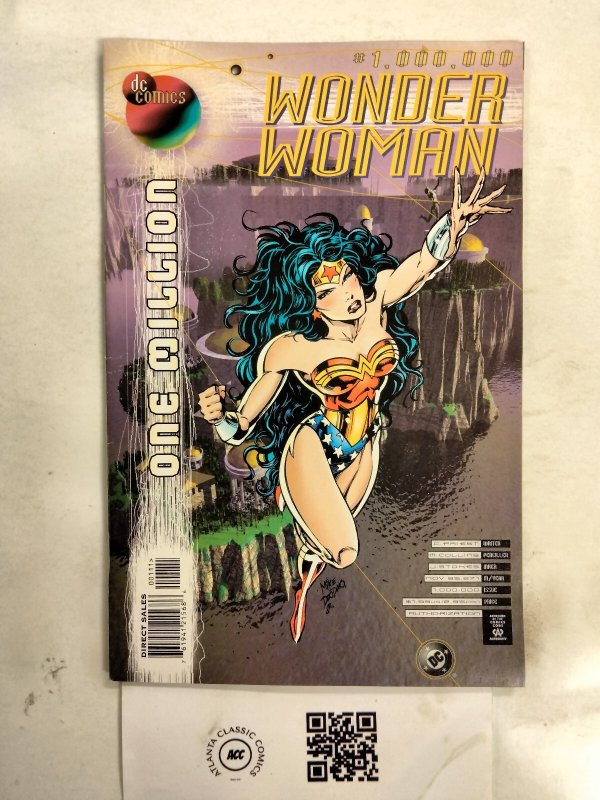 Wonder Woman #1,000,000 NM DC Comic Books Justice League Superman Batman 25 HH54 (DC Comics), raw comic book in NM condition — front cover