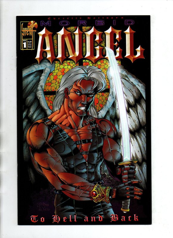 Morbid Angel to Hell and Back #1 2 & 3 Complete set - Horror -London - 1996 - NM (1996), raw comic book in NM condition — front cover
