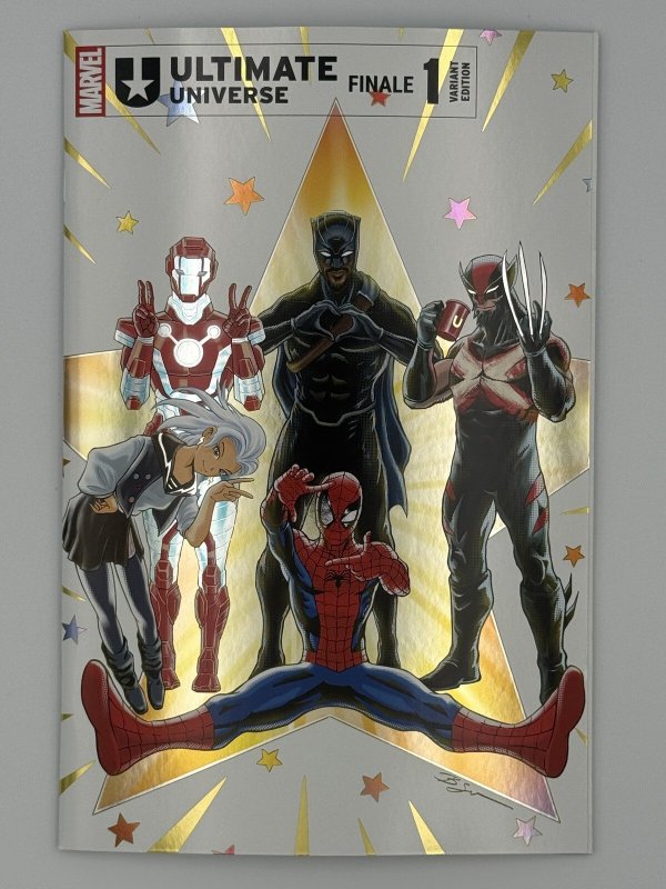 Ultimate Universe Finale #1 (Marvel Comics), raw, ungraded comic book — front cover