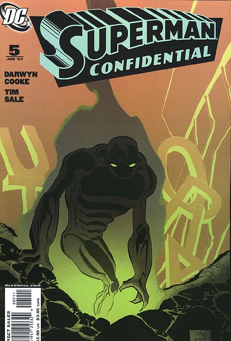 Superman Confidential #5, raw comic book in VF/NM condition — front cover