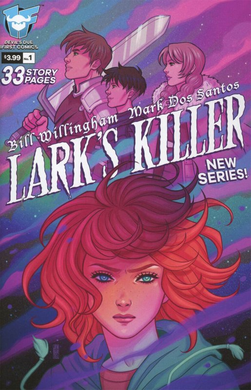 Lark's Killer #1 (2017), raw comic book in VF/NM condition — front cover