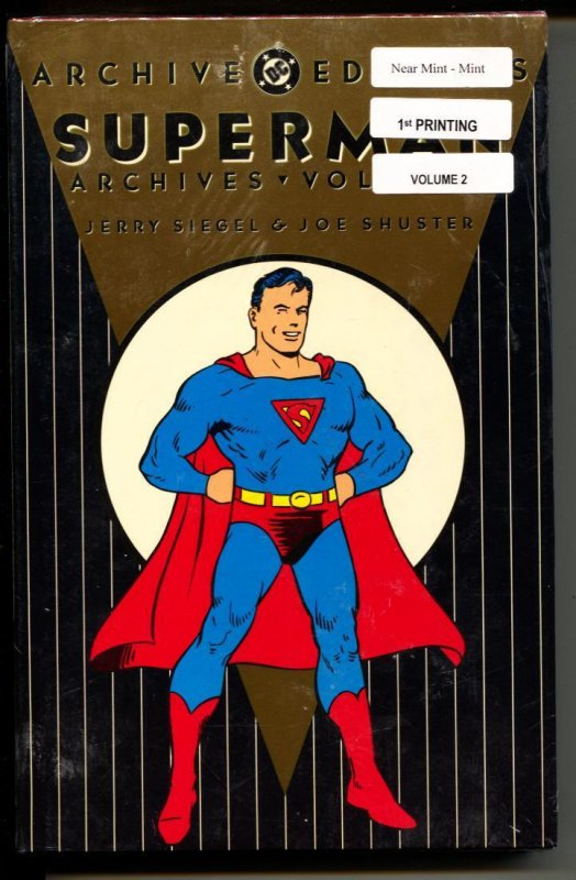 Superman Archives #2, raw, ungraded comic book — front cover