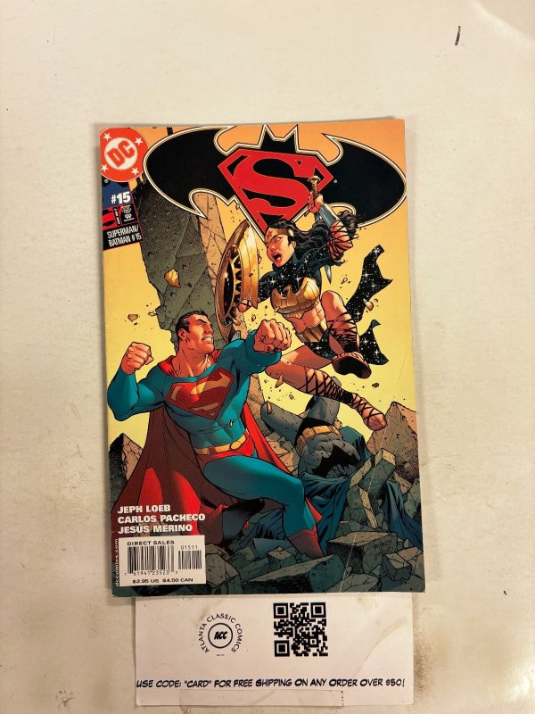 Superman Batman #15 (DC Comics, 1979), raw comic book in FN condition — front cover