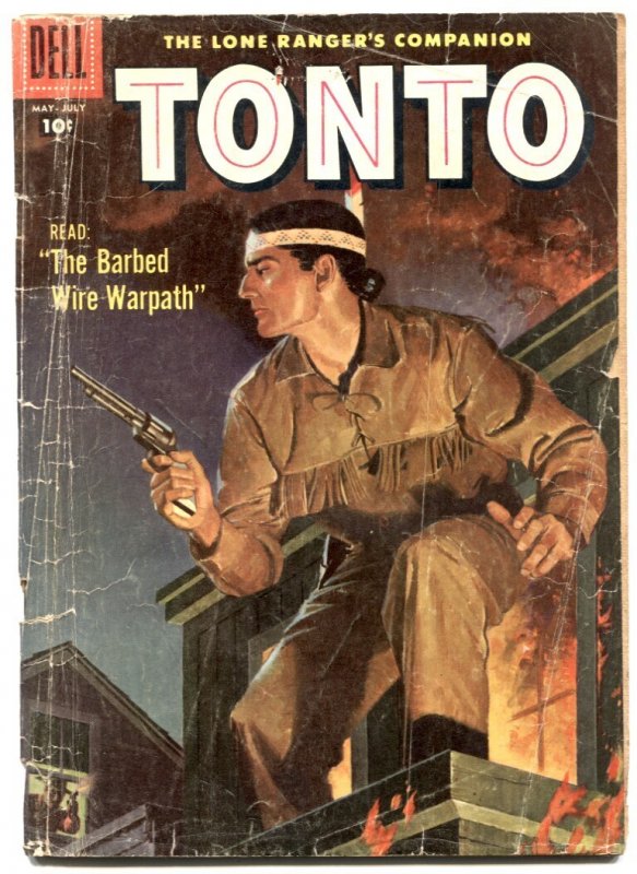 Tonto #27 (Dell Comics, 1957), raw comic book in FR condition — front cover