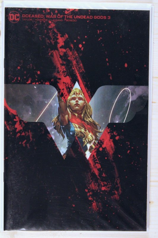 DCeased: War of the Undead Gods #3 (DC Comics, 2022), raw comic book in NM+ 9.6 condition — front cover