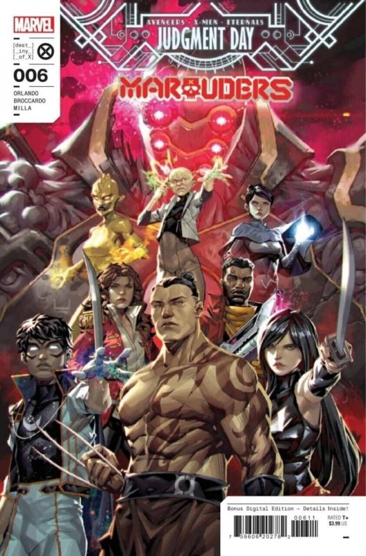 Marauders #6 (Marvel Comics, 2022), raw comic book in VF+ condition — front cover