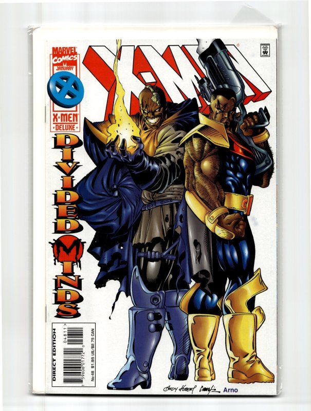 X-Men #48 (Marvel Comics, 1996), raw, ungraded comic book — front cover