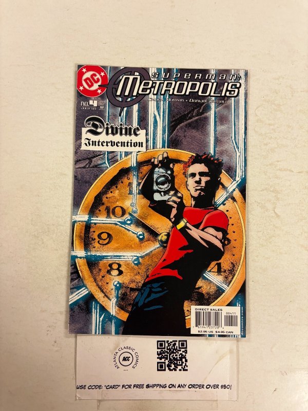 Superman: Metropolis #4 (DC Comics, 2003), raw comic book in NM condition — front cover