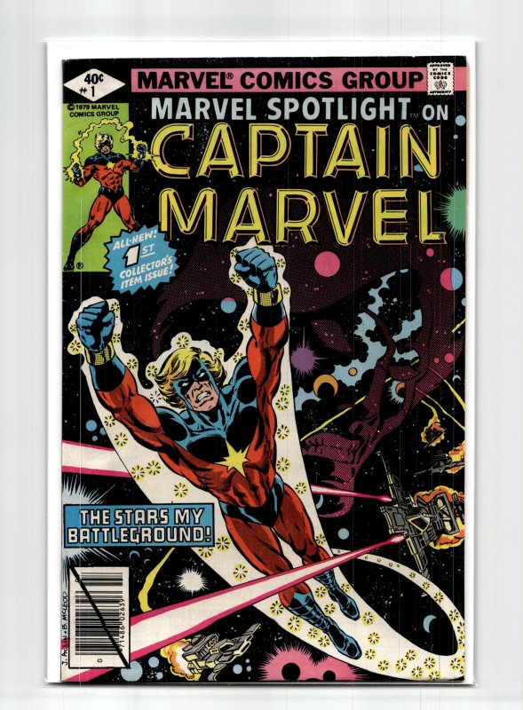Marvel Spotlight #1 (Marvel Comics, 1979), raw, ungraded comic book — front cover