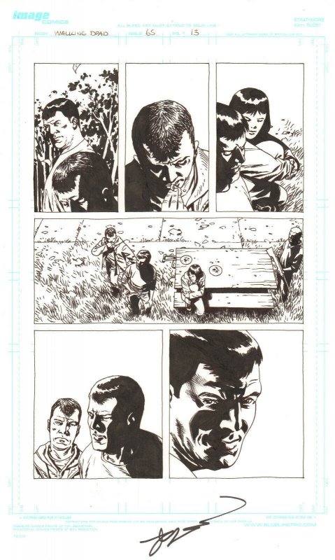 Walking Dead #65 (Image Comics, 2009), raw, ungraded comic book — front cover