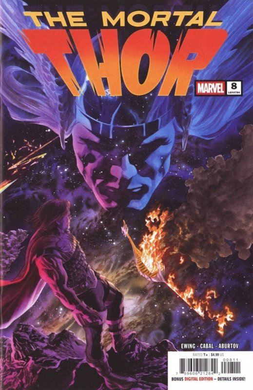 The Mortal Thor #8 (Marvel Comics, 2026), raw, ungraded comic book — front cover