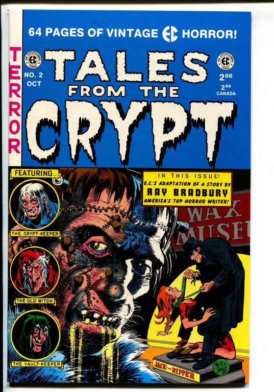 Tales from the Crypt #2 (Gladstone Publishing, 1998), raw comic book in VF condition — front cover