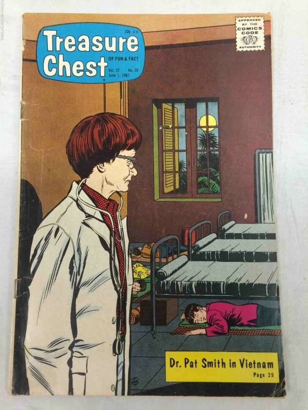 Treasure Chest of Fun and Fact Vol. 22 #20 (1967), raw, ungraded comic book — front cover
