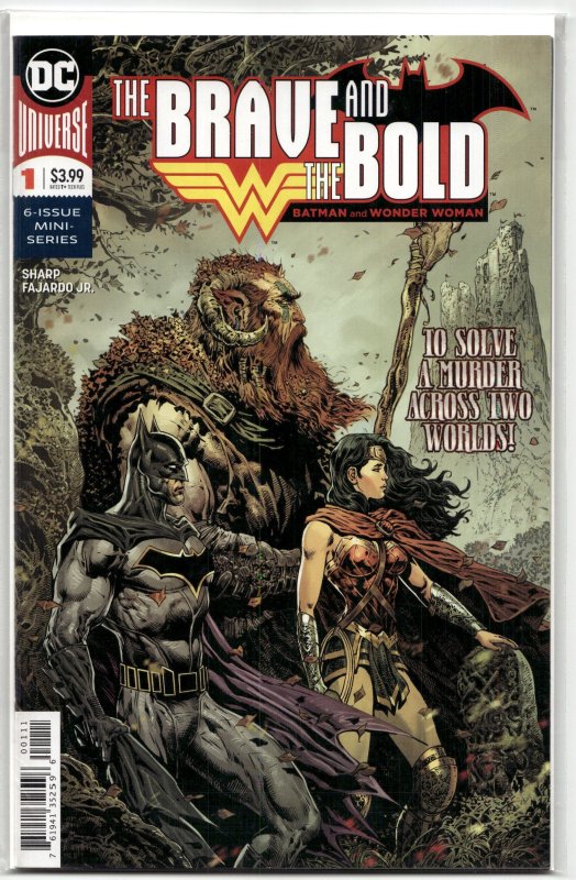 The Brave and the Bold: Batman and Wonder Woman #1 (DC Comics, 2018), raw, ungraded comic book — front cover
