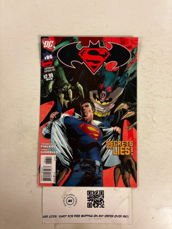 Superman Batman #86 (DC Comics), raw comic book in NM condition — front cover