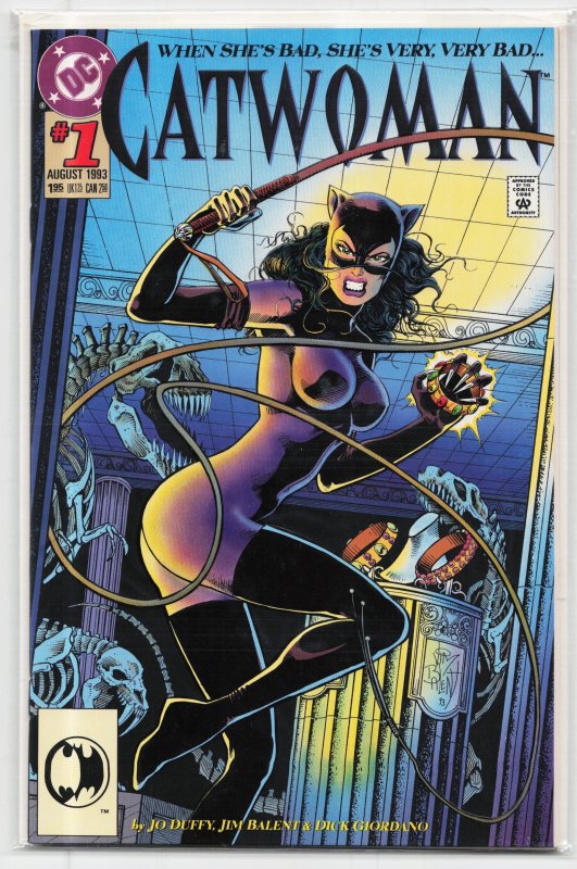 Catwoman #1 (DC Comics, 1993), raw, ungraded comic book — front cover