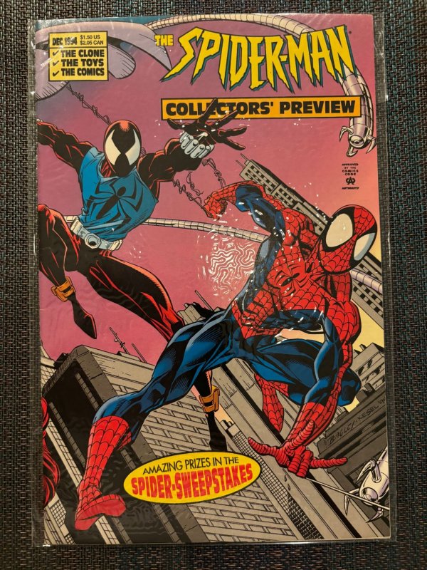 Spider-Man Collectors' Preview (1994) (1994), raw, ungraded comic book — front cover