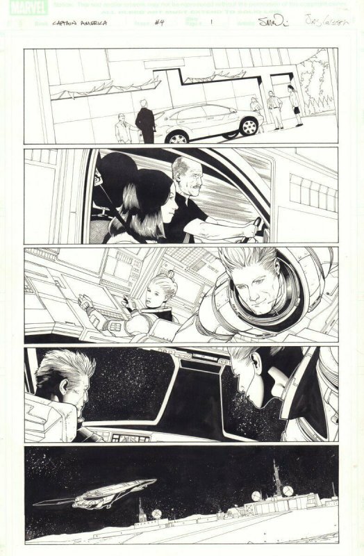 Captain America #4 (Marvel Comics, 2011), raw, ungraded comic book — front cover