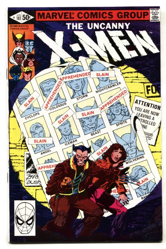 X-Men #141 - 1981 - Marvel - Vf/nm - Comic Book (Marvel Comics, 1981), raw comic book in VF/NM condition — front cover