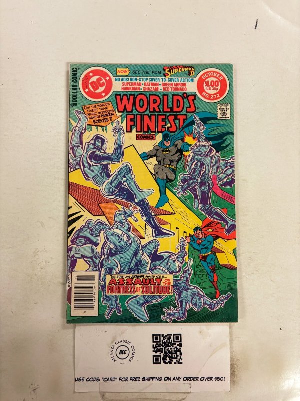 World's Finest #272 (DC Comics), raw comic book in NM condition — front cover