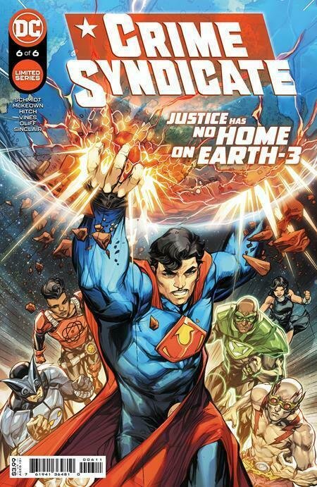 Crime Syndicate #6 (DC Comics, 2021), raw, ungraded comic book — front cover