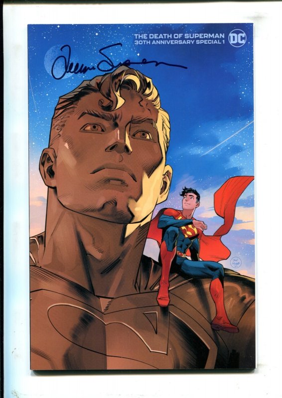 Death of Superman 30th Ann. SP #1D (2023), raw comic book in 9.0 condition — front cover