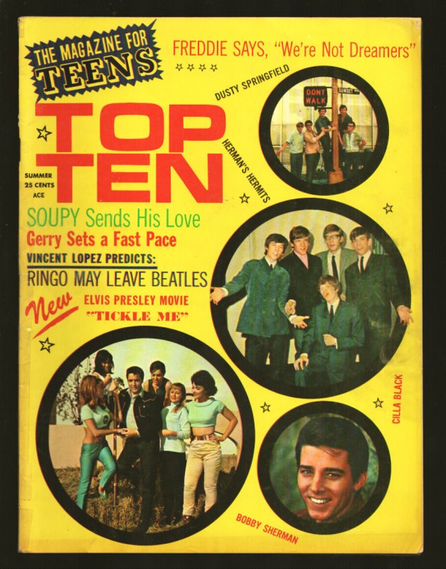 MAG: Top Ten #1 (1965), raw, ungraded comic book — front cover