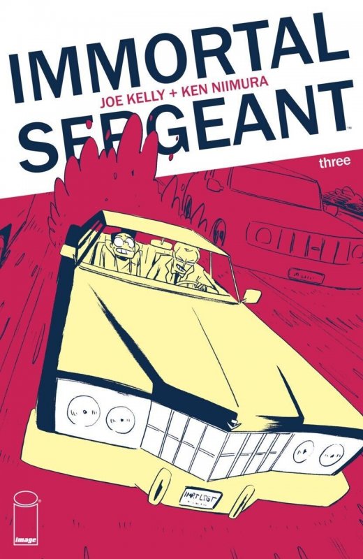 Immortal Sergeant #3 (Image Comics, 2023), raw comic book in NM condition — front cover