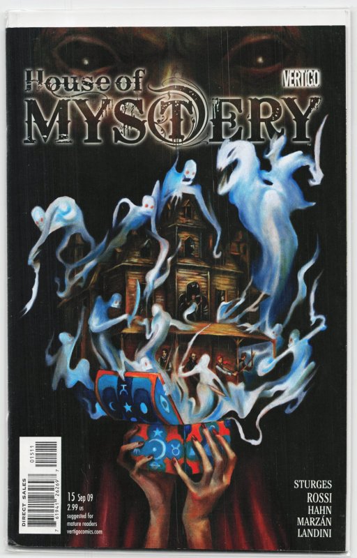 House of Mystery #15 (DC Comics, 2009), raw, ungraded comic book — front cover