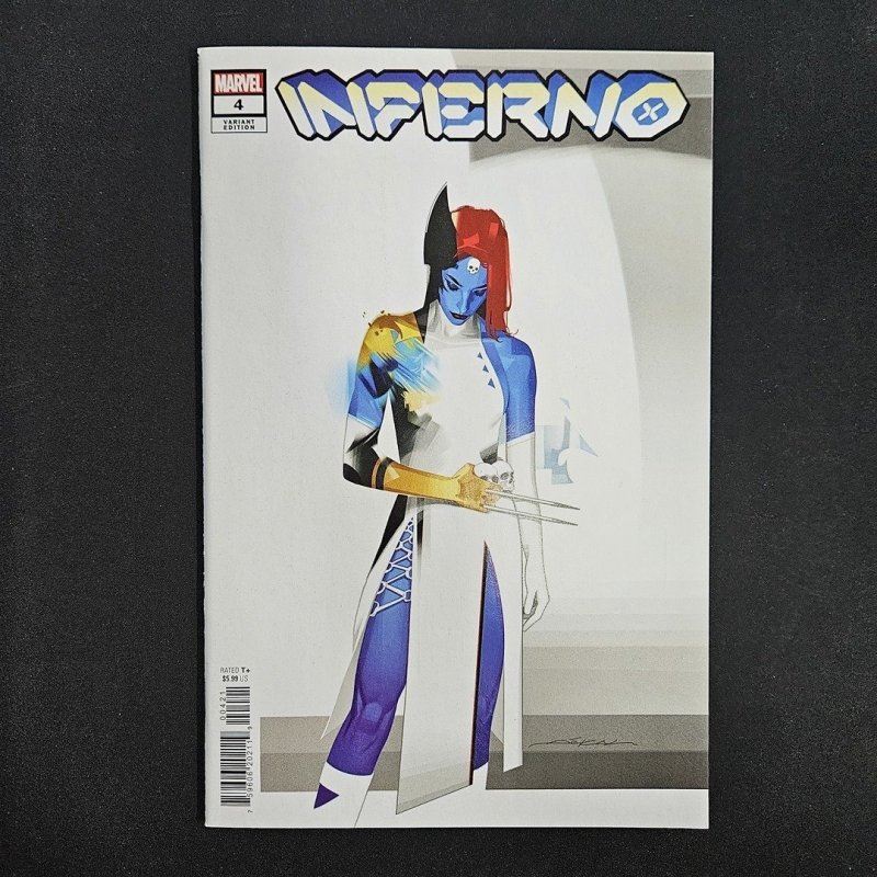 Inferno #4 (Marvel Comics, 2021), raw comic book in NM condition — front cover
