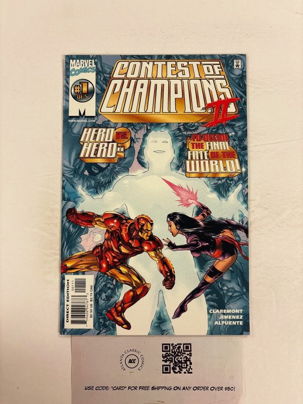 Contest of Champions II #1 (Marvel Comics), raw comic book in NM condition — front cover