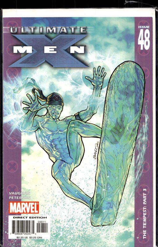 Ultimate X-Men #48 (Marvel Comics, 2004), raw, ungraded comic book — front cover
