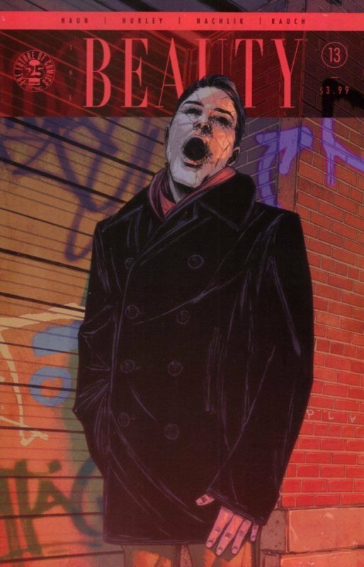 Beauty #13 (Image Comics, 2017), raw, ungraded comic book — front cover