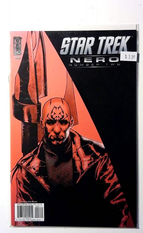 Star Trek: Nero #2 (IDW Publishing, 2009), raw, ungraded comic book — front cover