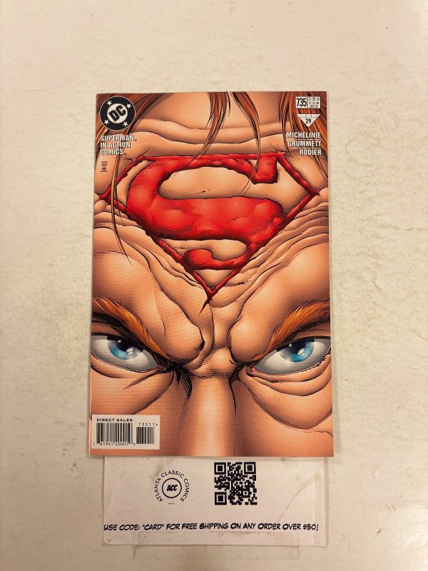 Action Comics #735 (DC Comics, 1998), raw comic book in NM condition — front cover